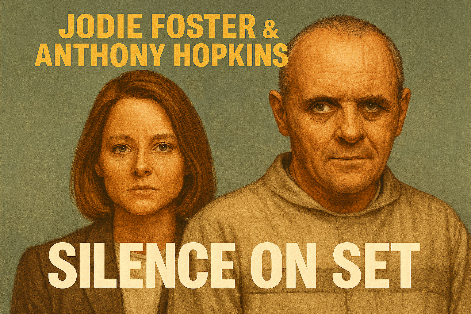 Jodie Foster & Anthony Hopkins: Silence on Set